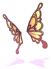 Costume Yellow Butterfly Wings artwork