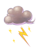 Costume Lightning Cloud artwork