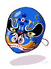 Costume Dragon Arhat Mask artwork