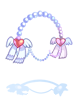 Costume Heart Wing Hairband artwork