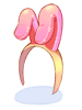 Costume Pink Bunny Hair Band artwork