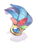 Costume Five Colored Feathers artwork