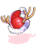 Costume Rudolph Santa Hat artwork