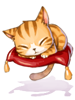 Costume Sleeping Cat Hat artwork