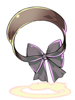 Costume Black Tail Ribbon artwork