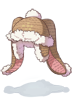 Costume Knit Rabbit Ears artwork