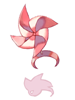Costume Pinwheel Cap artwork