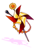 Costume Red Vane Hairpin artwork