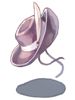 Costume Purple Cowboy Hat artwork