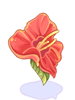 Costume Large Hibiscus artwork