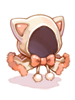 Costume White Cat Hood artwork