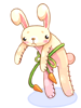 Costume Drooping Bunny artwork