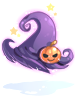 Costume Witch's Pumpkin Hat artwork