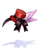 Costume Angel Mini Silk Hat artwork
