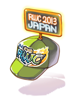 Costume RWC2013 Japan Hat artwork