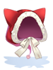 Costume Cat Santa Hat artwork