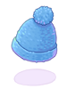 Costume Blue Fur Hat artwork