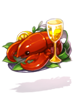 Costume Cool Dinner Hat artwork