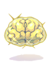 Costume Yellow Brain Hat artwork