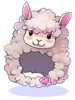 Costume Alpaca Hood artwork