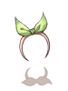 Costume Green Ribbon artwork