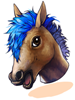 Costume Horse King_J artwork
