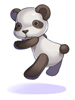 Costume Drooping Panda artwork