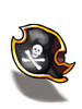 Costume Jolly Roger Hat artwork