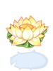 Costume Water Lily Hat artwork
