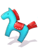 Costume Mini Horse Hairpin1 artwork