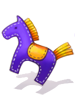 Costume Mini Horse Hairpin2 artwork