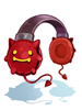 Costume Diabolic Headphone artwork