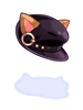 Costume Black Cat Ears Beret artwork