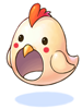 Costume Chicken Hat1 artwork