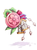 Costume New Year Hairpin artwork