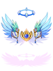 Costume Seraph Wing Helm artwork