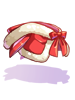 Costume Red Cat Ears Cape artwork