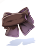 Costume Large Ribbon Muffler (Black) artwork