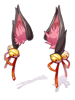 Costume Black Fox Ear Ribbon artwork