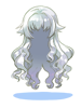 Costume Flowing Long (Silver) artwork