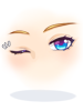 Costume Blinking Blue Eyes artwork