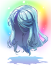 Costume: Blue Devil Wig artwork