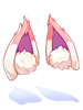 Costume White Fox Ears artwork