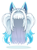 Costume White Fox Hood Twin (No Decoration) artwork