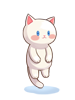 Costume Cat Doll (White) artwork